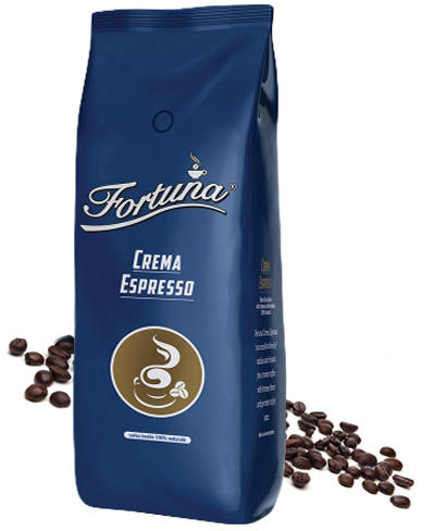 Fortuna Crema Espresso boabe 1 kg (Cafea) - Preturi