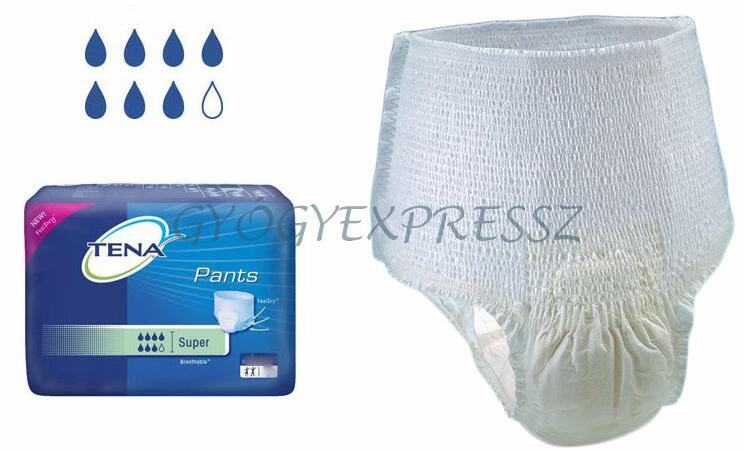 Vásárlás: TENA PANTS SUPER felnőtt nadrágpelenka Gyógyászati eszköz árak  összehasonlítása, TENAPANTSSUPERfelnőttnadrágpelenka boltok
