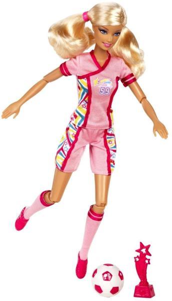 Mattel Barbie I Can Be Fotbalista X9082 Papusa Barbie Preturi