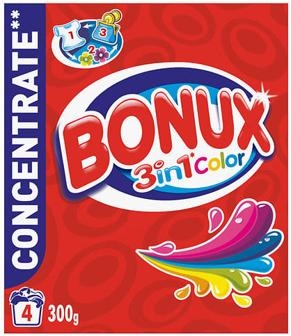 Vásárlás: Bonux Color mosópor 300 g Mosószer, mosópor árak  összehasonlítása, Colormosópor300g boltok