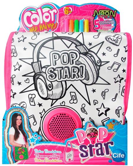 Vásárlás: Cife Color Me Mine Pop Star színezhető oldaltáska (CMM86574)  Kreatív játék árak összehasonlítása, Color Me Mine Pop Star színezhető  oldaltáska CMM 86574 boltok