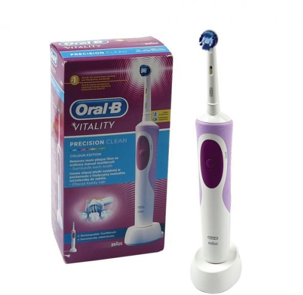 Oral-B Vitality Precision Clean Xmaspack D12 elektromos fogkefe vásárlás,  olcsó Oral-B Vitality Precision Clean Xmaspack D12 elektromos fogkefe árak,  akciók