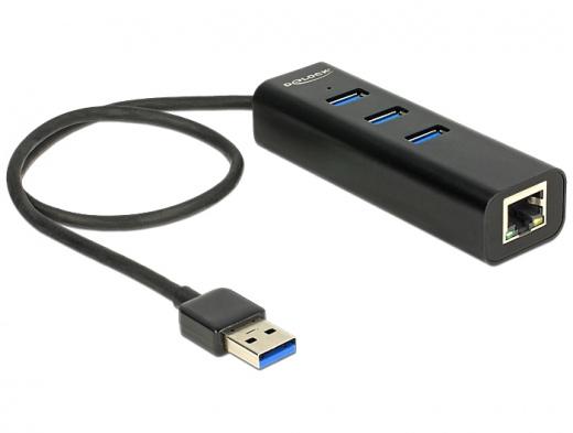 3xUSB 3.0 + LAN (62653)
