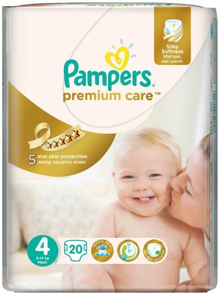 Pampers Premium Care 4 Maxi (8-14 kg) 20 buc (Scutec) - Preturi