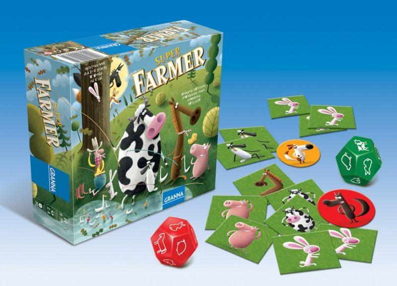 Vásárlás: Granna Szuper Farmer - közepes méretű változat Társasjáték árak  összehasonlítása, Szuper Farmer közepes méretű változat boltok