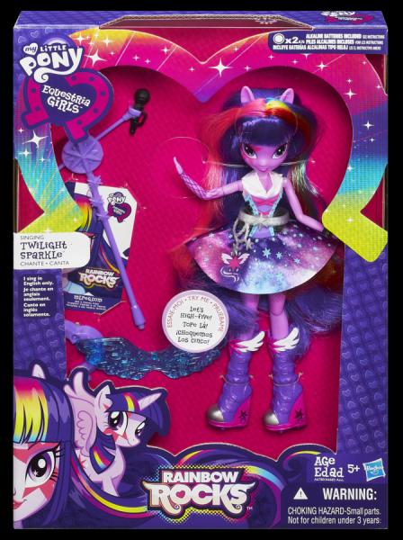 Hasbro Equestria Girls: Rainbow Rocks - Papusa Twilight Sparkle (A6780)  (Figurina) - Preturi