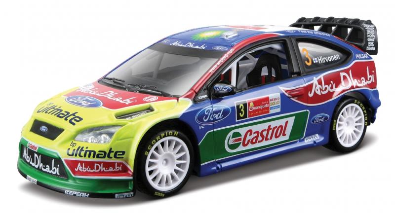 Bburago Ford Focus RS WRC - Mikko Hirvonen (41030) (Masinute