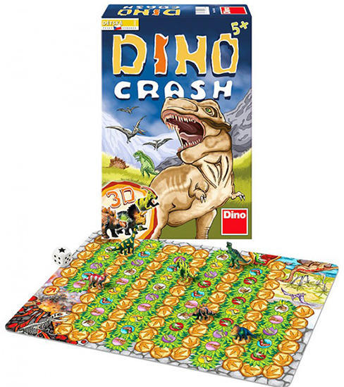 Vásárlás: Dino Crash - Dínó futam Társasjáték árak összehasonlítása, Crash  Dínó futam boltok