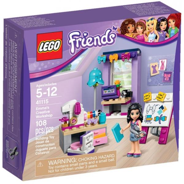 Vásárlás: LEGO® Friends - Emma kreatív műhelye (41115) LEGO árak  összehasonlítása, Friends Emma kreatív műhelye 41115 boltok