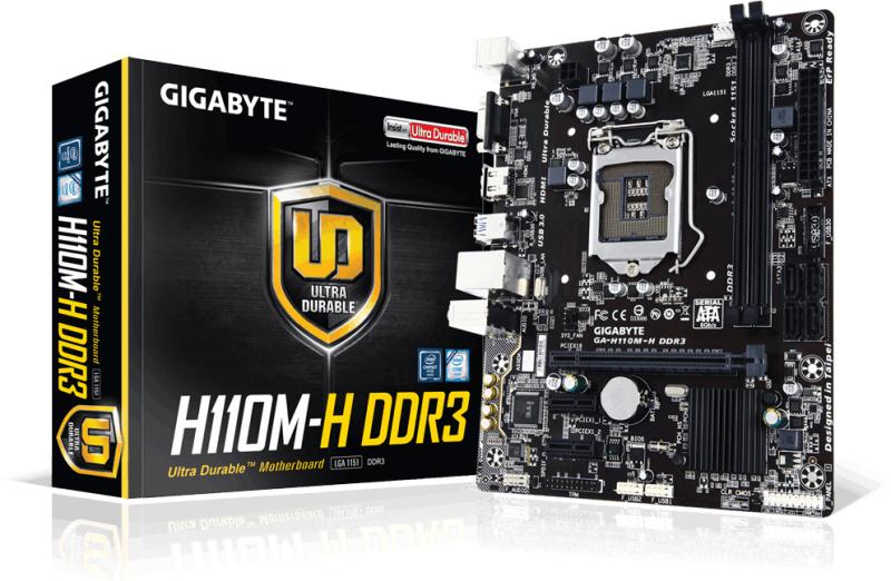 Vásárlás: GIGABYTE GA-H110M-H DDR3 Alaplap - Árukereső.hu