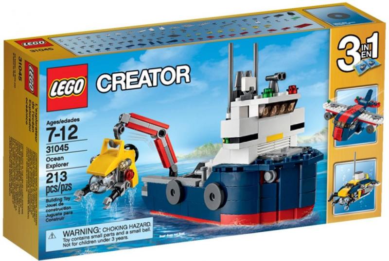 Vásárlás: LEGO® Creator - Tengeri kutatóhajó (31045) LEGO árak  összehasonlítása, Creator Tengeri kutatóhajó 31045 boltok