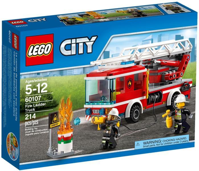 Vásárlás: LEGO® City - Létrás tűzoltóautó (60107) LEGO árak  összehasonlítása, City Létrás tűzoltóautó 60107 boltok