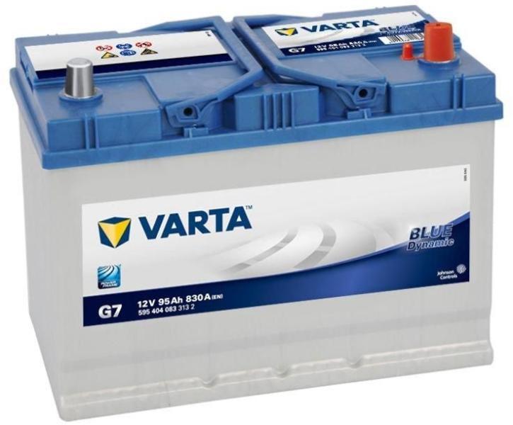 G7 Blue Dynamic 95Ah EN 830A right+ Asia (595 404 083 3132)