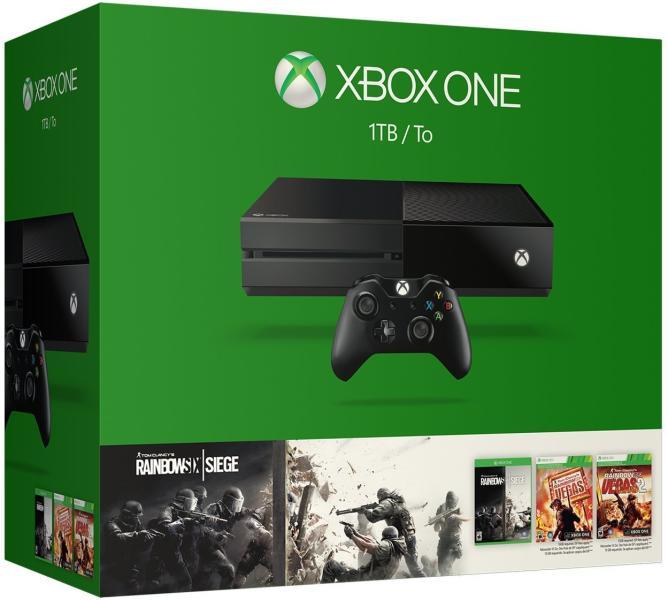 Microsoft Xbox One 1TB + Rainbow Six Siege + Rainbow Six Vegas + Rainbow Six  Vegas 2 vásárolj már 0 Ft-tól