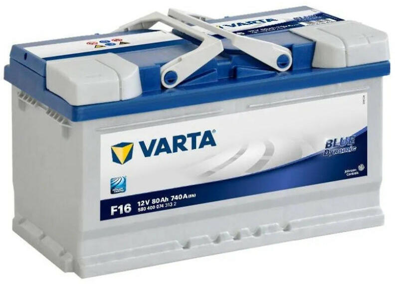 VARTA Blue Dynamic F16 80Ah 740A right+ (580 400 074) (Acumulator auto) -  Preturi