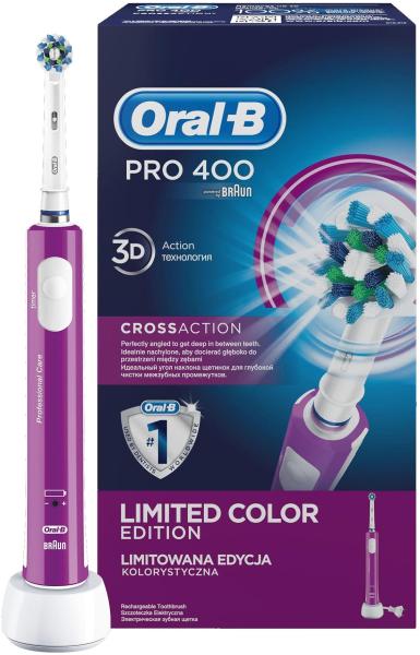 Oral-B PRO 400 Cross Action (D16.513) elektromos fogkefe vásárlás, olcsó  Oral-B PRO 400 Cross Action (D16.513) elektromos fogkefe árak, akciók