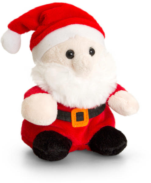 Keel Toys Christmas Beanie Pals - Mos Craciun 10cm (Jucării plus) - Preturi