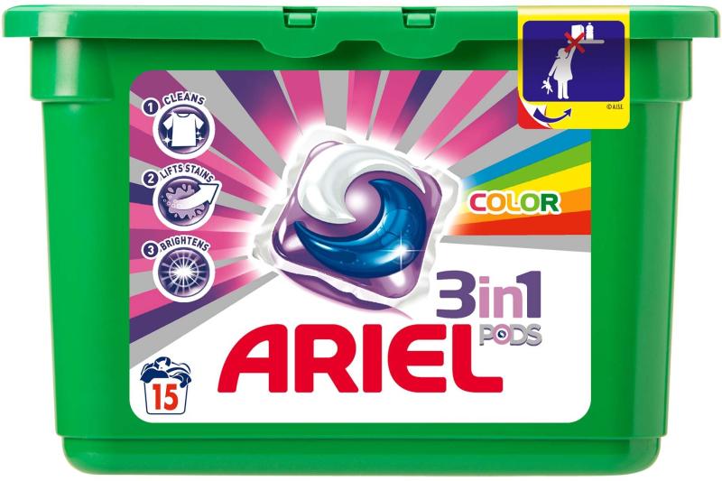 Ariel Color Capsule - Gel 15 (Detergent (rufe)) - Preturi