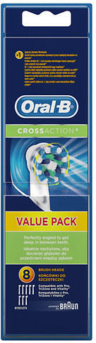 Vásárlás: Oral-B CrossAction EB50-8 Elektromos fogkefe pótfej árak  összehasonlítása, CrossAction EB 50 8 boltok