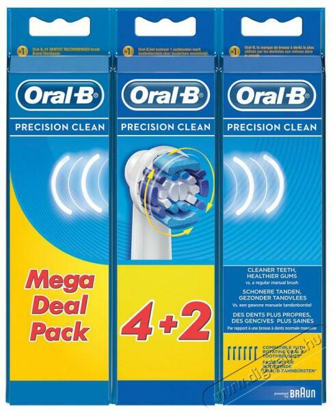 Vásárlás: Oral-B Precision Clean EB20-6 Elektromos fogkefe pótfej árak  összehasonlítása, Precision Clean EB 20 6 boltok