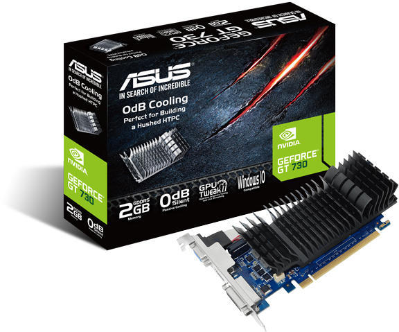 ASUS GeForce GT 730 2GB GDDR5 64bit (GT730-SL-2GD5-BRK) Placa video Preturi  - ASUS GeForce GT 730 2GB GDDR5 64bit (GT730-SL-2GD5-BRK) Placa video  Magazine