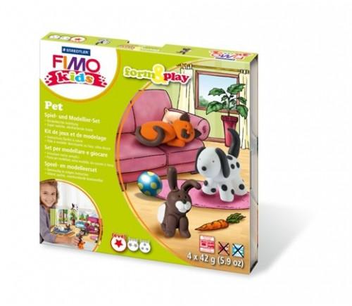 Vásárlás: FIMO Kids Form & Play: Állatok - égethető gyurma készlet  (FM803402LZ) Gyurma, agyag árak összehasonlítása, Kids Form Play Állatok  égethető gyurma készlet FM 803402 LZ boltok
