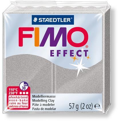 Effect égethető gyurma - Halvány ezüst gyöngyház - 57 g (FM8020817)