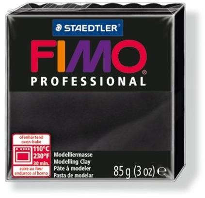 Professional égethető gyurma - Fekete - 85 g (FM80049)