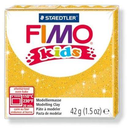 Kids égethető gyurma - Glitteres arany - 42 g (FM8030112)