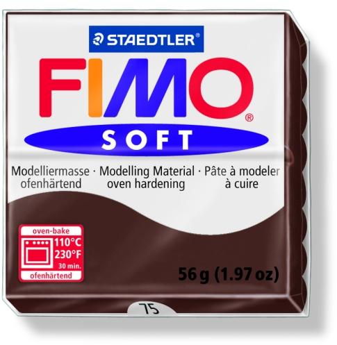 Soft égethető gyurma - Csokoládé - 56 g (FM802075)