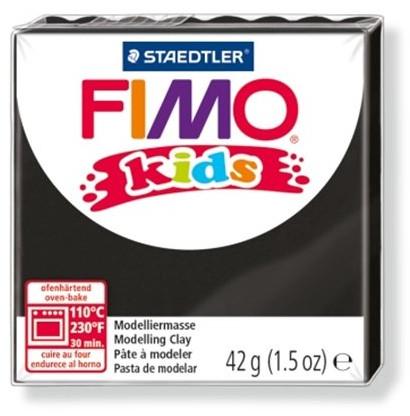 Kids égethető gyurma - Fekete - 42 g (FM80309)