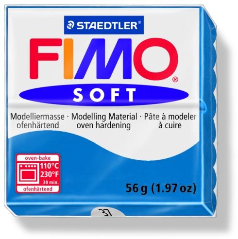Soft égethető gyurma - Óceánkék - 56 g (FM802037)