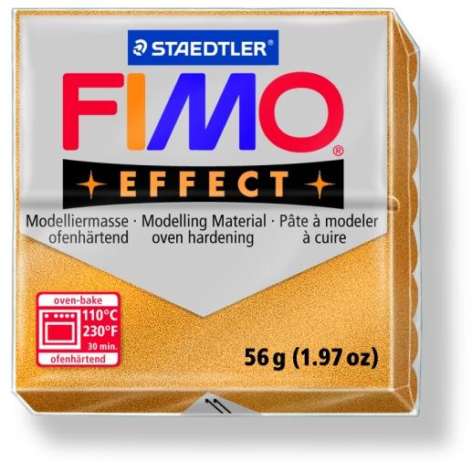 Effect égethető gyurma - Metál arany - 56 g (FM802011)