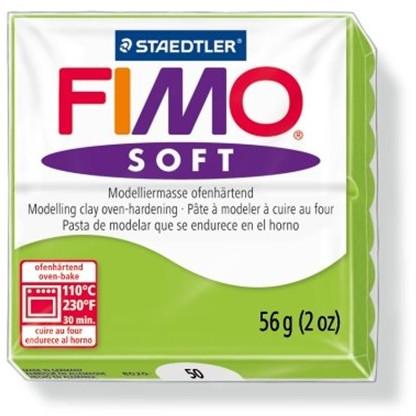 Soft égethető gyurma - Almazöld - 56 g (FM802050)