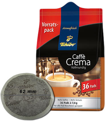 Tchibo Caffe Crema Pods 36 (Poduri cafea, capsule de cafea) - Preturi