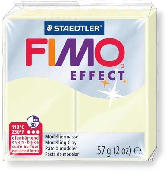 Effect égethető gyurma - Sötétben világító - 56 g (FM802004)