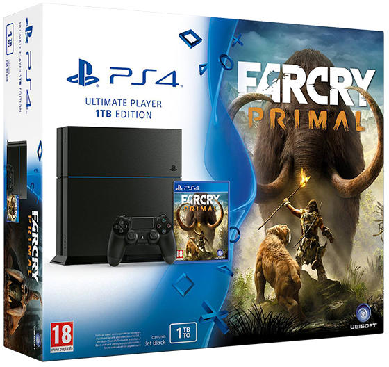 Sony PlayStation 4 Jet Black 1TB (PS4 1TB) + Far Cry Primal vásárolj már 0  Ft-tól