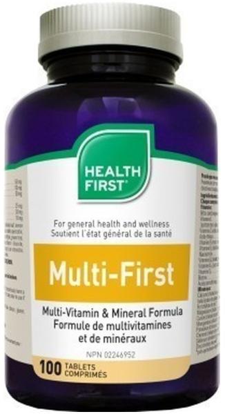 Vásárlás: Health First Multi-First Multivitamin Kapszula (100db)  Táplálékkiegészítő árak összehasonlítása, Multi First Multivitamin Kapszula  100 db boltok