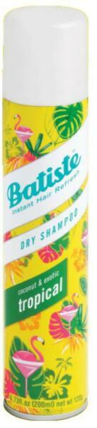 Fragrance Tropical száraz sampon dús és fényes hajért Coconut & Exotic (Instant Hair Refresh For All Hair Types) 200 ml