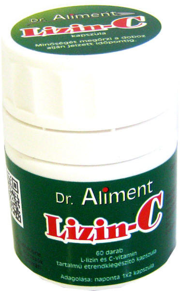 Vásárlás: Dr. Aliment Lizin-C kapszula 60 db Táplálékkiegészítő árak  összehasonlítása, Lizin C kapszula 60 db boltok