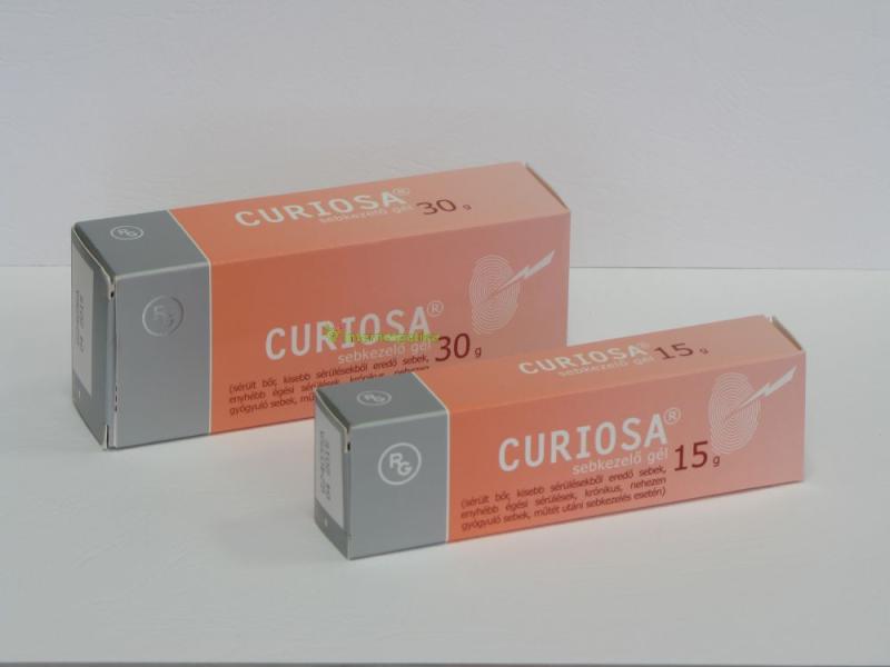 Curiosa sebkezelő gél 15 g