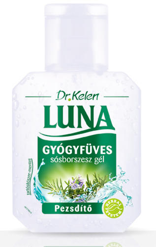 Luna Gyógyfüves sósborszesz gél 150 ml - pezsdítő