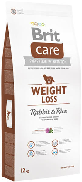 Care Hypoallergenic Weight Loss Rabbit & Rice 12 kg