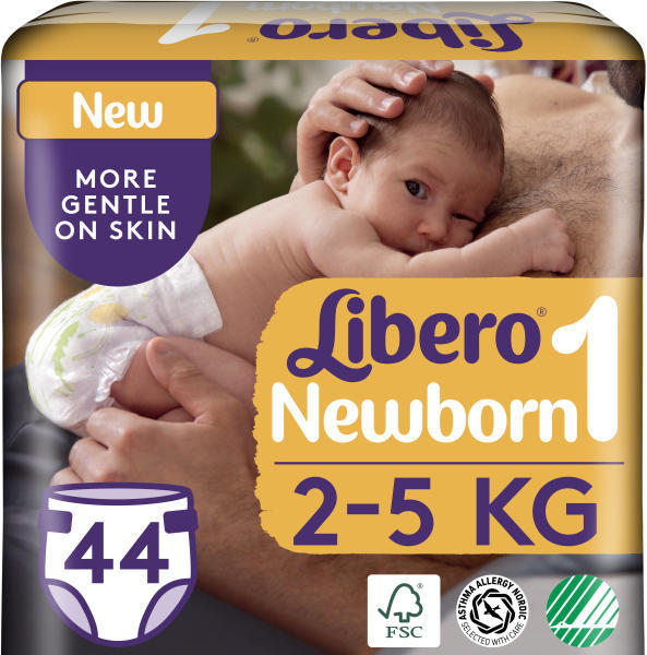 Vásárlás: Libero Newborn 1 2-5 kg 44 db Pelenka árak összehasonlítása,  Newborn 1 2 5 kg 44 db boltok
