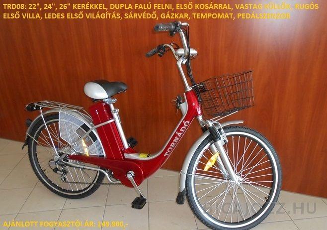Vásárlás: Tornádó TRD08 Elektromos kerékpár árak összehasonlítása, TRD 08  boltok