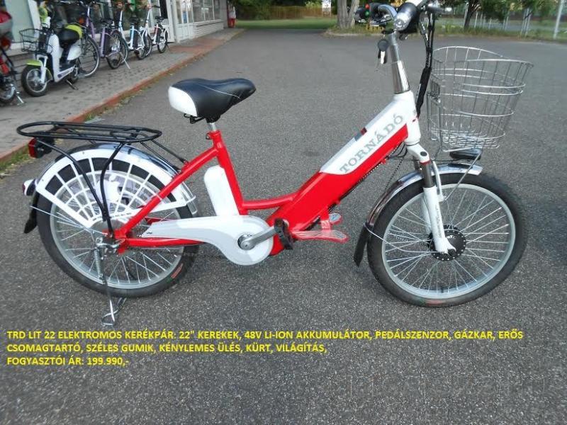 Vásárlás: Tornádó TRD LIT22 Elektromos kerékpár árak összehasonlítása, TRD  LIT 22 boltok