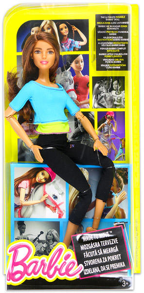 Vásárlás: Mattel Barbie - Hajlékony jógababa kék felsőben (DJY08) Barbie  baba árak összehasonlítása, Barbie Hajlékony jógababa kék felsőben DJY 08  boltok