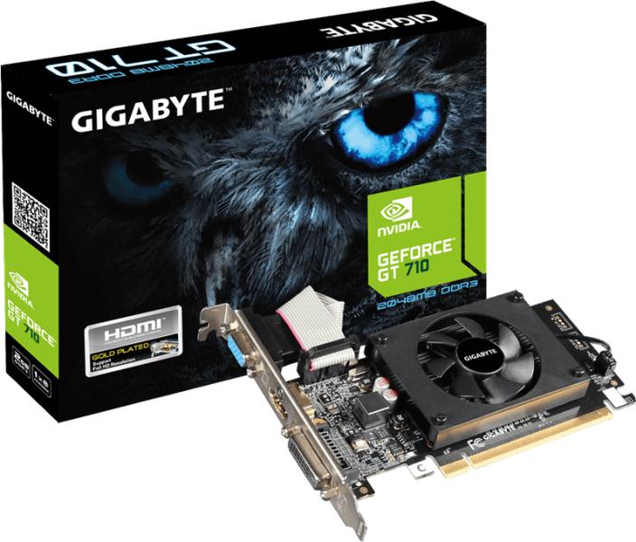 GeForce GT 710 2GB GDDR3 64bit (GV-N710D3-2GL)