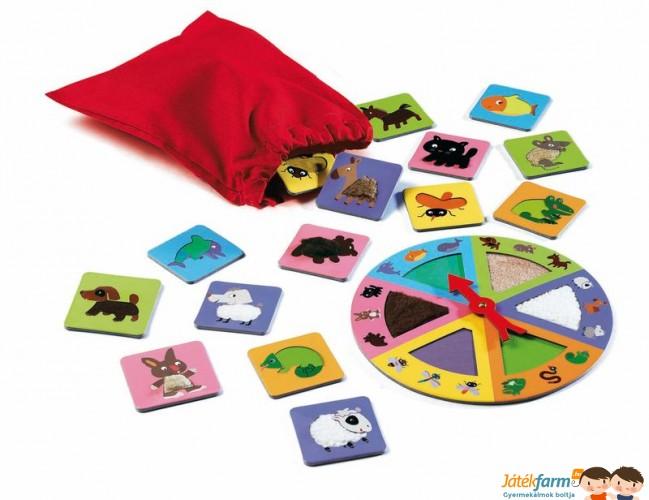 Tactilo Lotto animals - Tapintható állatok (DJ08129)