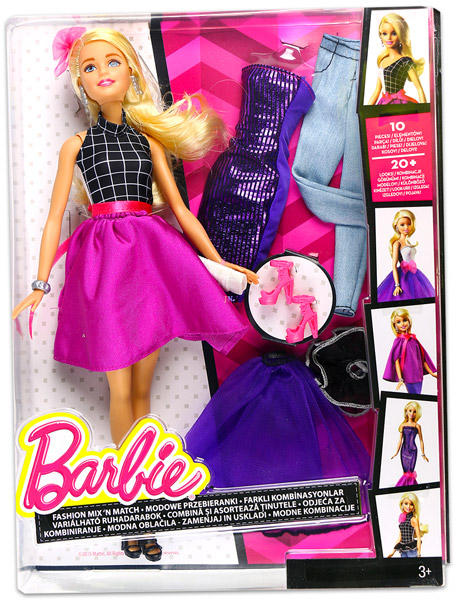 Vásárlás: Mattel Barbie - Fashion Mix N Match - szőke baba (DJW58) Barbie  baba árak összehasonlítása, Barbie Fashion Mix N Match szőke baba DJW 58  boltok